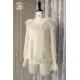 Miss Point Where To Find Fragrance Lantern Sleeve Blouse(Reservation/Full Payment Without Shipping)